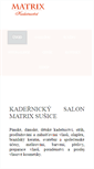 Mobile Screenshot of kadernictvisusice.cz